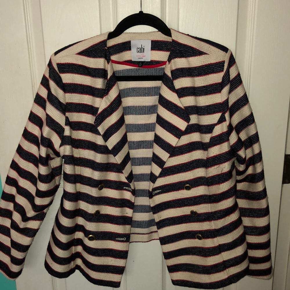 Cabi Striped jacket
